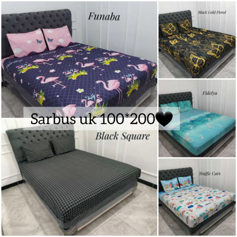 sarung busa ukuran 120x200 trafic car