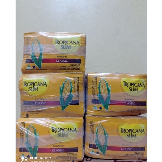 

Paket Hemat GULA TROPICANA SLIM SWEETENER CLASSIC 5Pcs