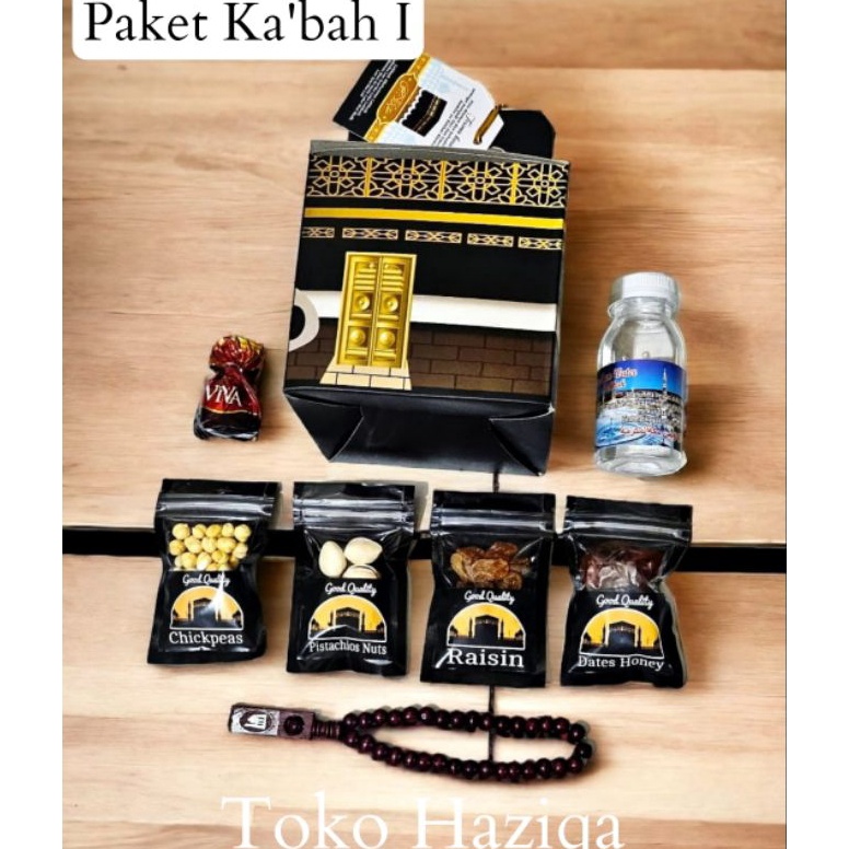 

Super Untung paket oleh oleh haji dan umroh Kabah premium All varian