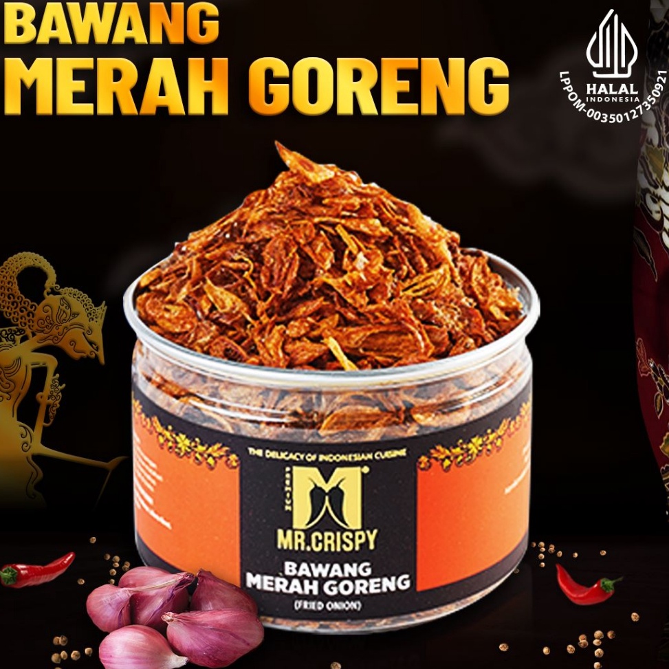 

Promo Terbatas Bawang Merah Goreng MrCrispy