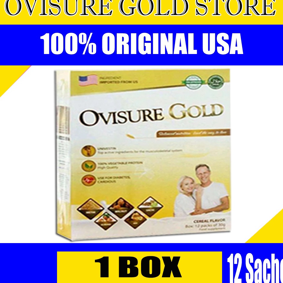 

Sabet Promo 1 BOX OVISURE GOLD MILK SUSU OBAT TULANG DAN SENDI YG SEHAT 1 DIMFOR USA