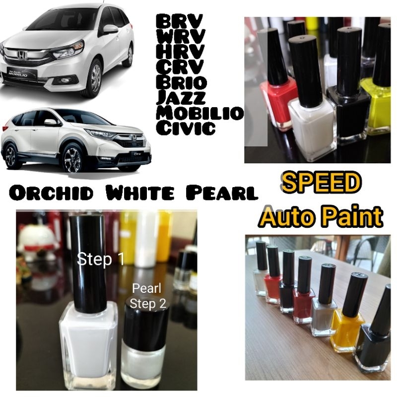 HONDA ORCHID WHITE PEARL CAT OLES PENGHILANG BARET MOBIL HONDA BRIO BRV MOBILIO HRV WRV CRVJAZZ CIVI