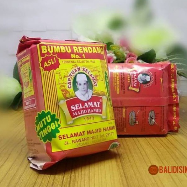 

Belanja kuat Bumbu Rendang Padang Asli 25 gr