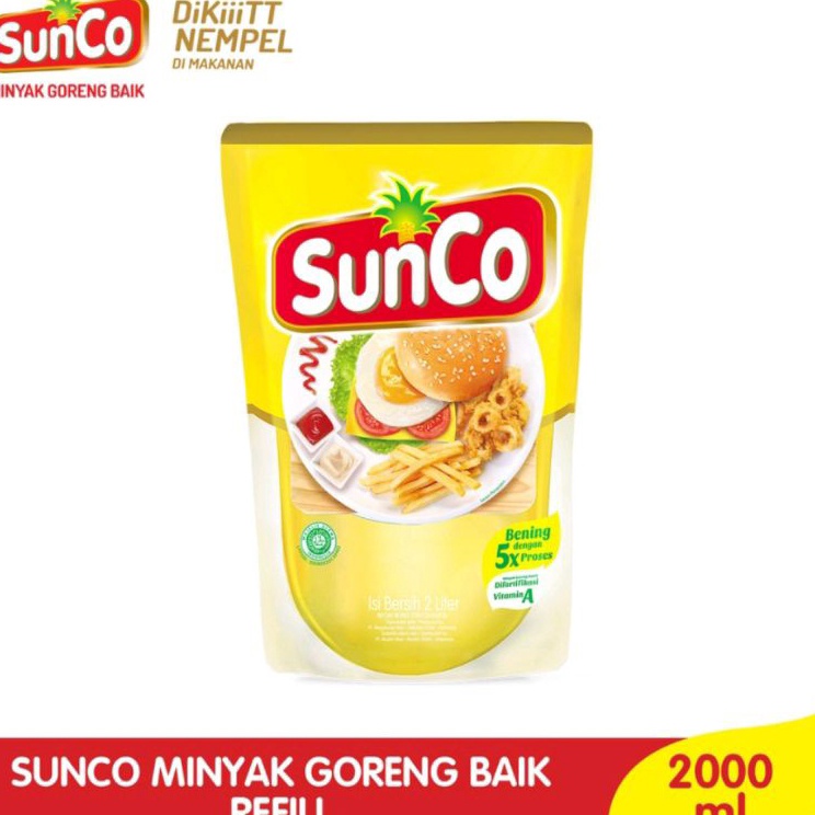 

Ekslusif disini Sunco Minyak Goreng Refill 2L