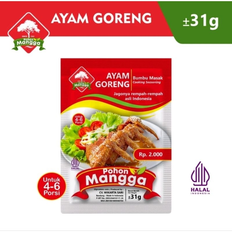 

bumbu masak ayam goreng cap pohon mangga
