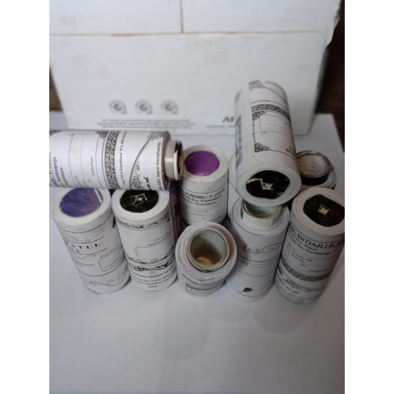 

(1pak isi12) GULUNGAN KERTAS HVS / glintingan kertas / slontongan kertas