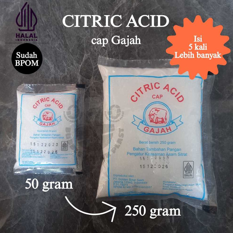 

Kejutan disini Citric Acid Citrun acid Asam Sitrun Asam Sitrat 25g dan 5g