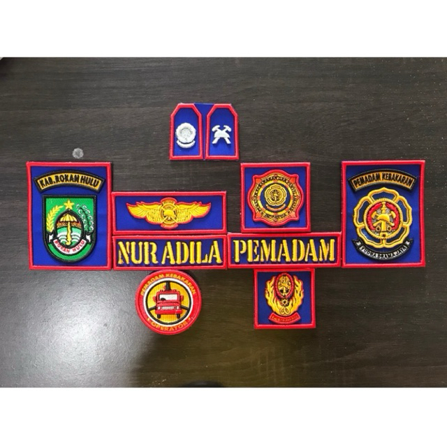 ATRIBUT PDL DAMKAR BORDIR TIMBUL