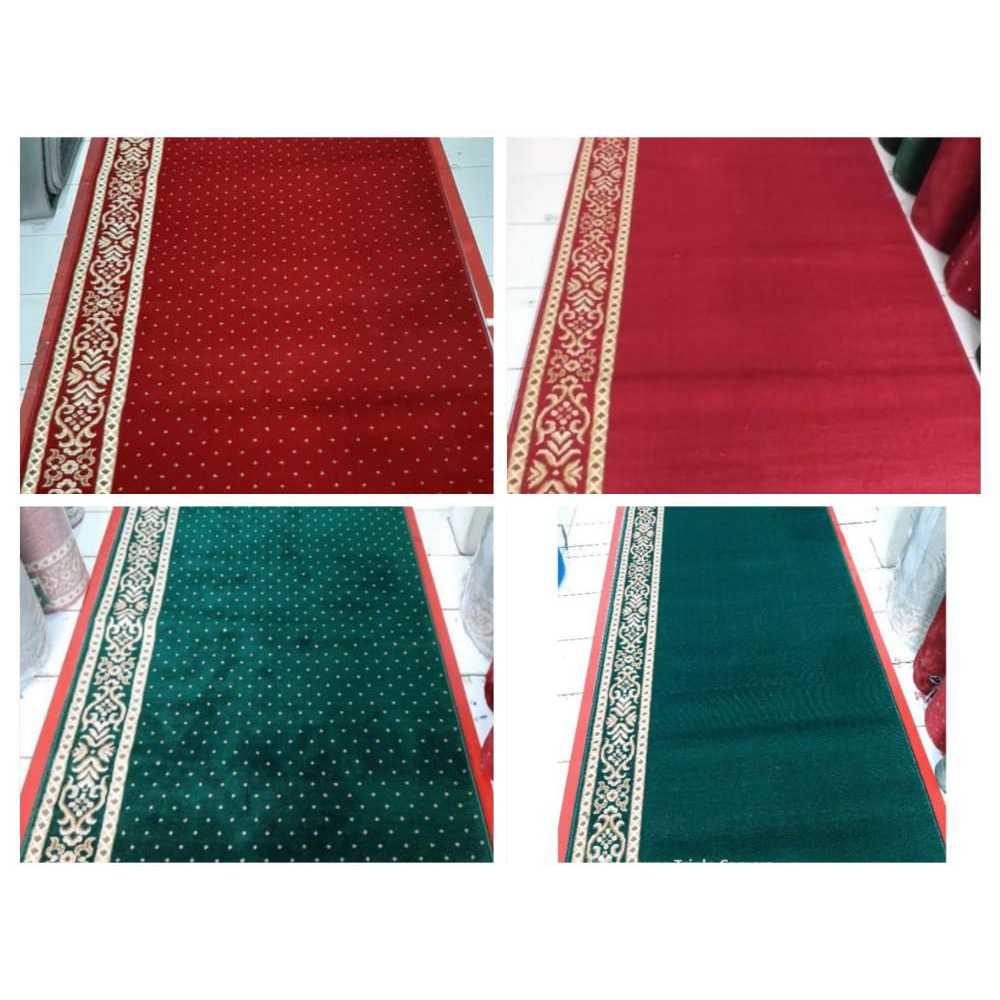 ALMIRA 120x400 / 120x600 / 120x900 / 120x1500 / 120x3000 Karpet Sajadah Masjid Rol Almira Ketebalan 