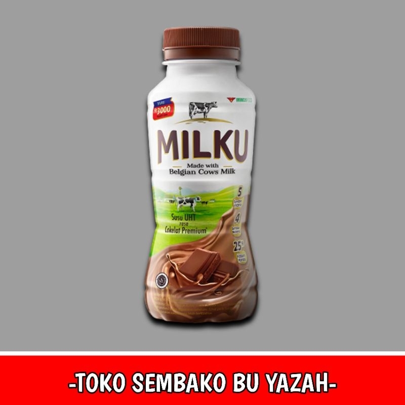 

MILKU Rasa Coklat | SUSU UHT
