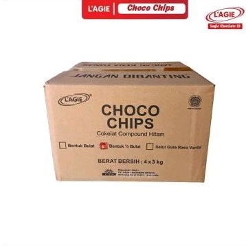 

Choco Chips Lagie Repack 250gr