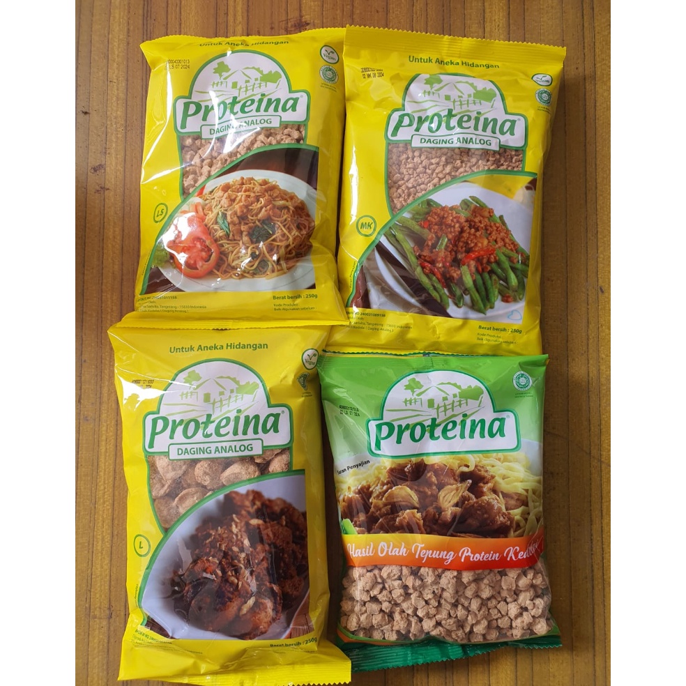 

Harga Spesial Proteina Daging Nabati 25gr