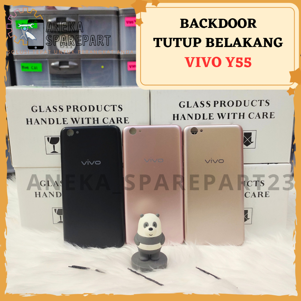 Backcover Backdoor VIVO Y55 / Y55S Cover Belakang Tutup Casing Belakang Tutup Baterai vivo y55 / y55