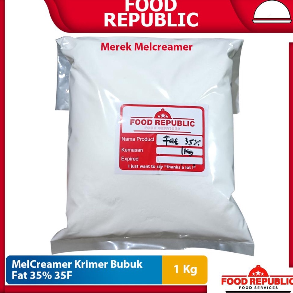 

Lagi Bagus KRIMER BUBUK CREAMER POWDER 1 KG FAT 35 NON DAIRY HALAL
