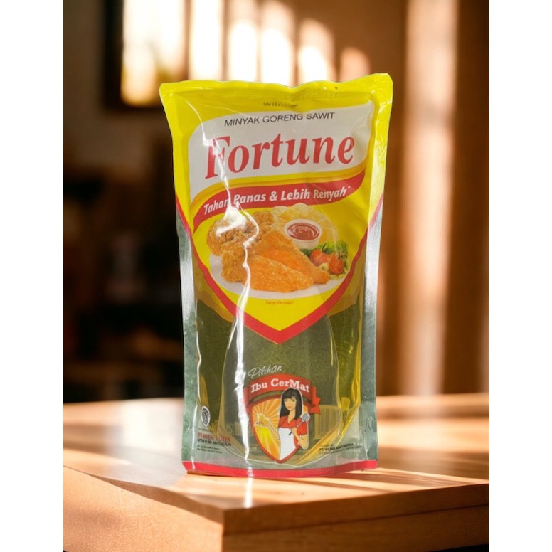

Clearance sale MINYAK GORENG FORTUNE KEMASAN POUCH 1 LITERJATIM