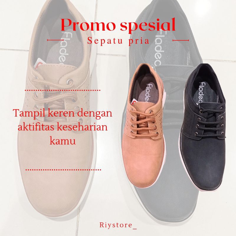 SEPATU CASUAL PRIA ORIGINAL FLADEO
