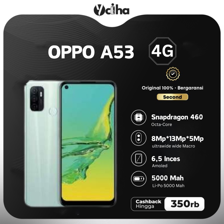 oppo a53 4/64gb second