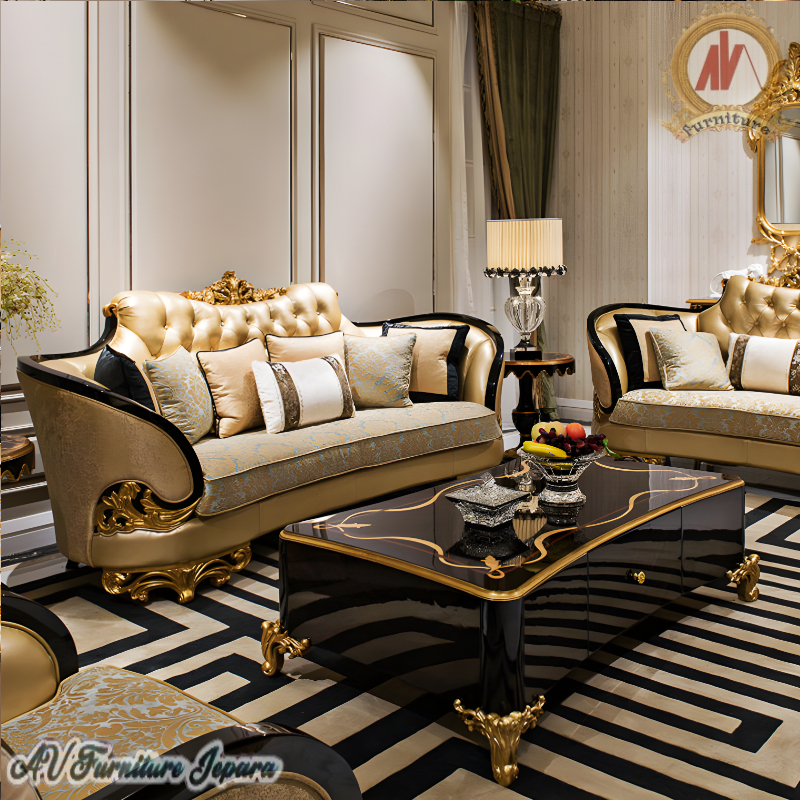 SOFA MEWAH SOFA TAMU MODERN SOFA UKIR RUANG TAMU MEWAH BEST QUALITY