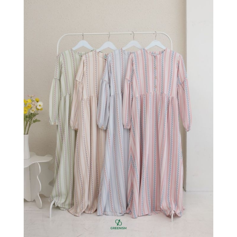 Nazwa Dress Gamis Motif Wanita by Greenism