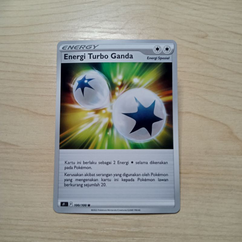 POKEMON TCG Indonesia - Energi Turbo Ganda S9 U