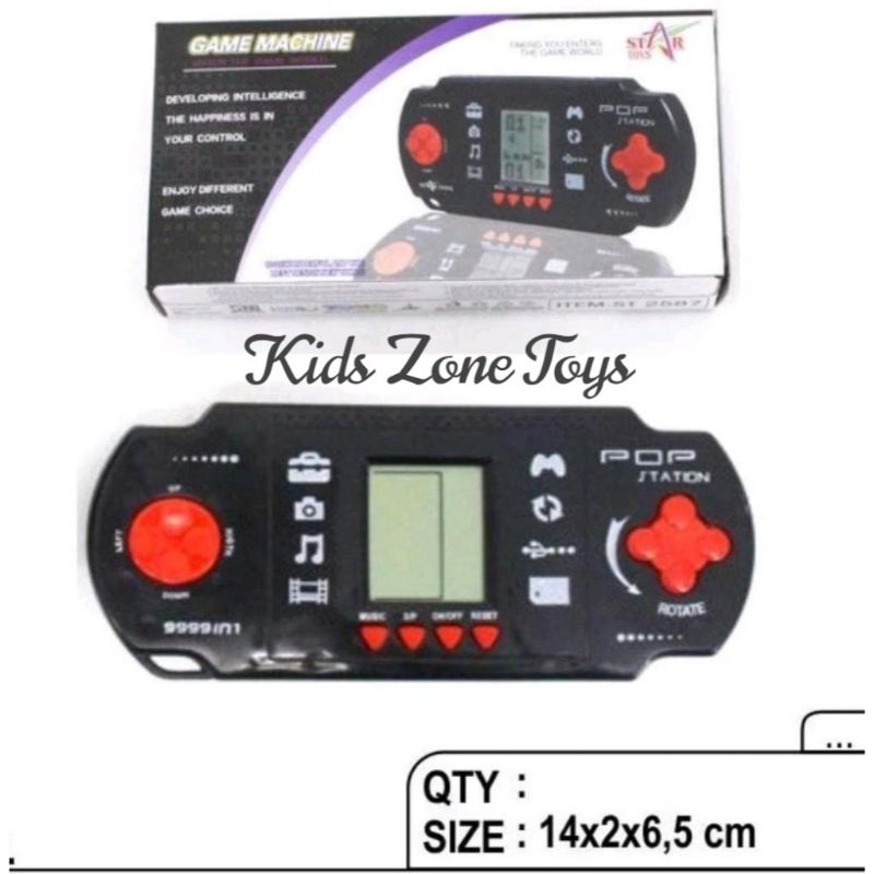 MAINAN GAME WATCH TETRIS GEMBOT BRICK GAME GAME STAR