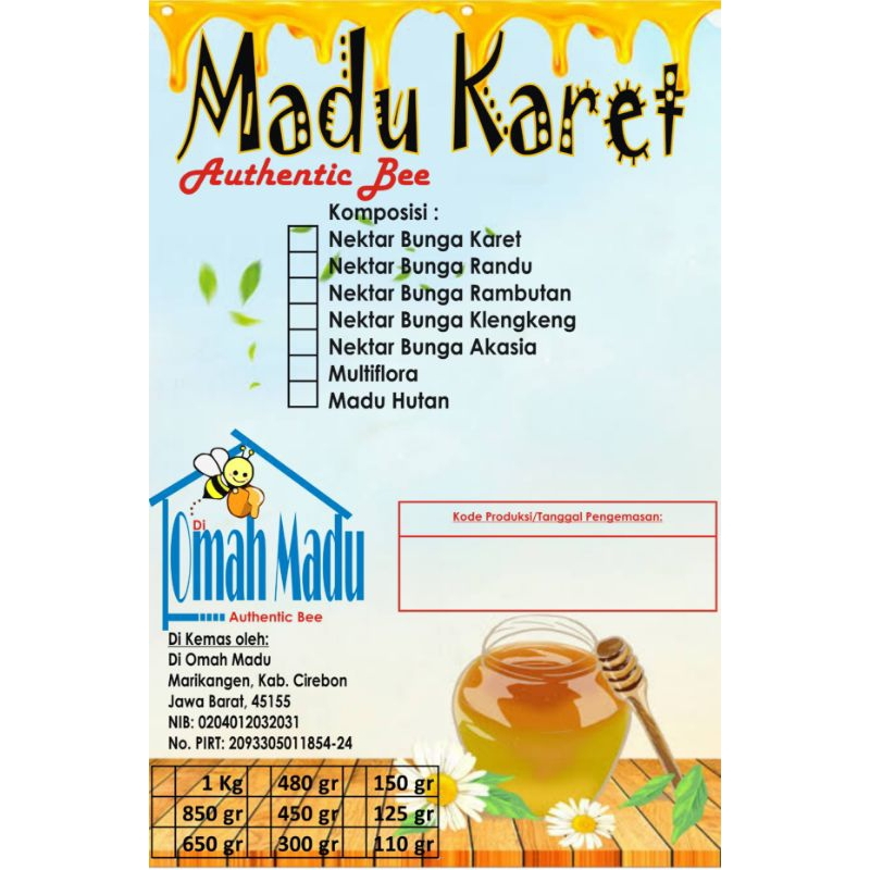 Madu Karet, Madu Murni MADUMURNI