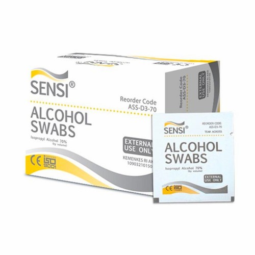 Alkohol swab Sensi isi 100 pcs