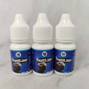 Obat ReptilLizer Pilek Flu Kura Kura Air/Darat 10 ML