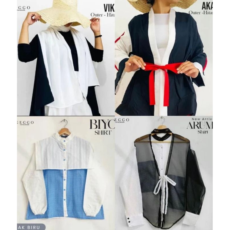 kemeja & outer by geggo