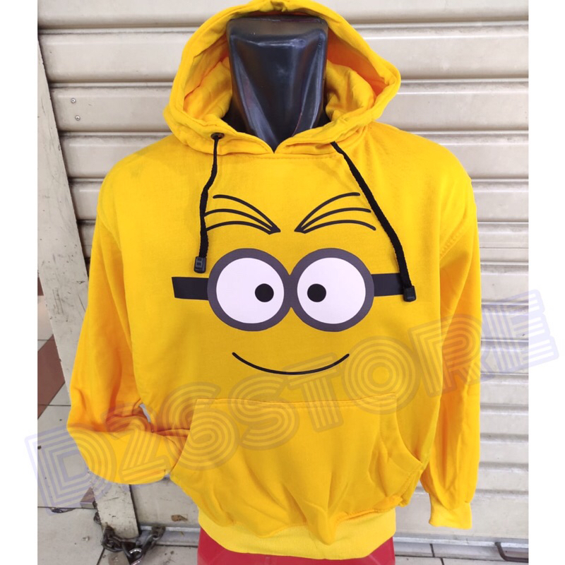 Sweater Hoodie Minion Minions smile Face Kevin Stuart Bob Despicable Me Movie