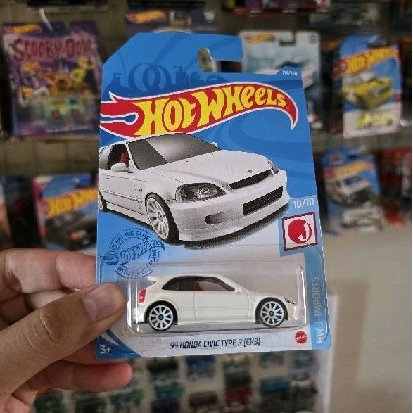 Hotwheels 99 honda civic type R (EK9)