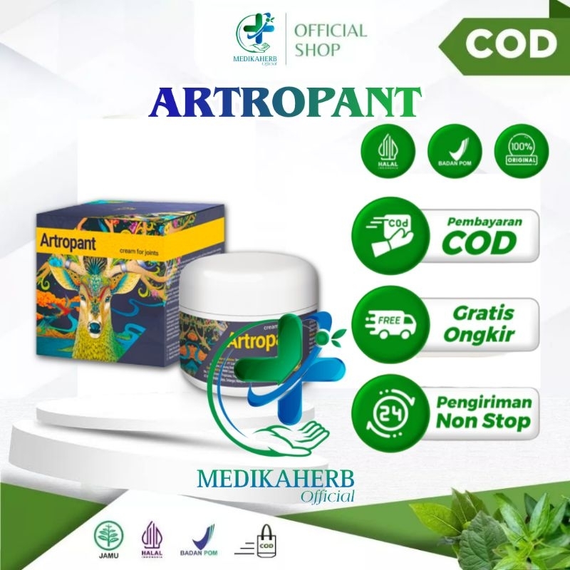 ARTROPANT Original Cream Pereda Nyeri Sendi Otot Urat Kaku Terampuh BPOM
