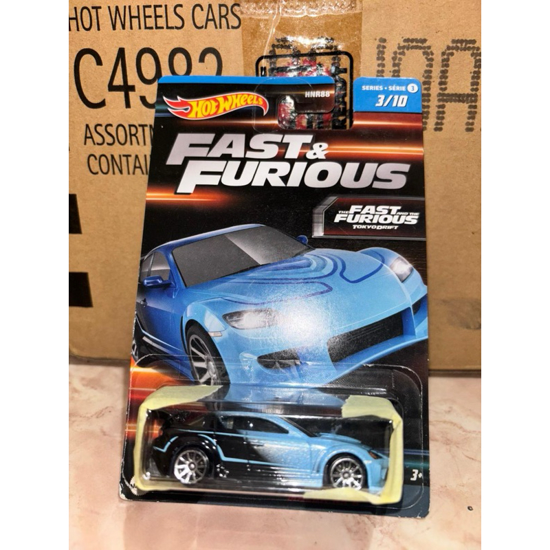 Hotwheels Mazda RX-8 Fast and furious wave 3
