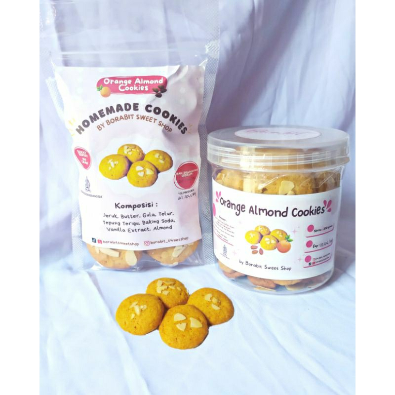 

Orange Almond Cookies