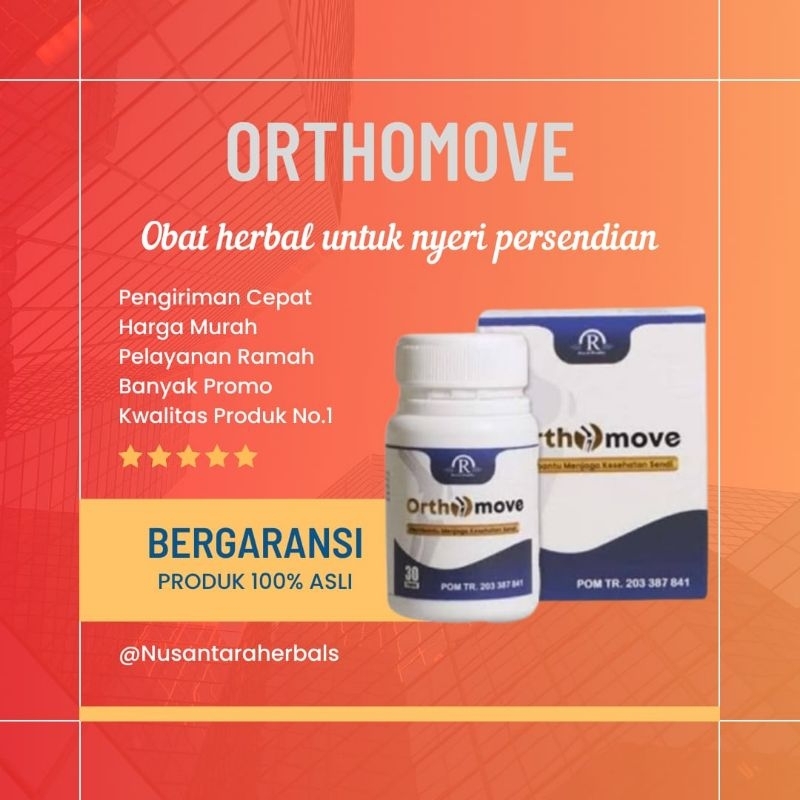 Orthomove Obat Saraf Kejepit Dan Tulang - Orthomove Asli Original Membantu Mengatasi Masalah Tulang