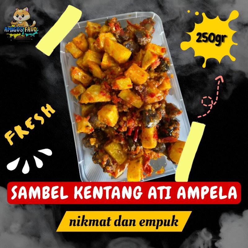 

Sambel Kentang Ati Goreng / sambel kentang ati empla pete goreng 250gr