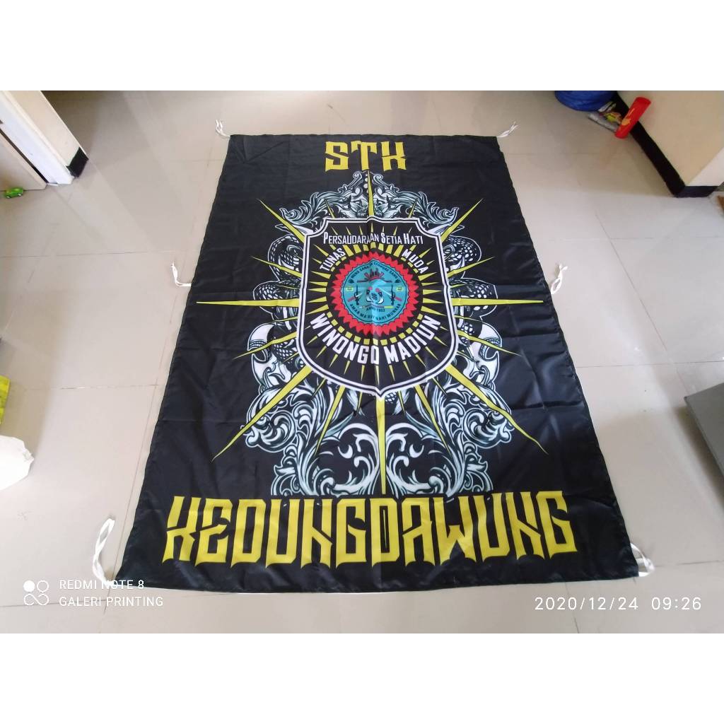 Bendera Silat KAIN / printing bendera silat / bendera pesilat