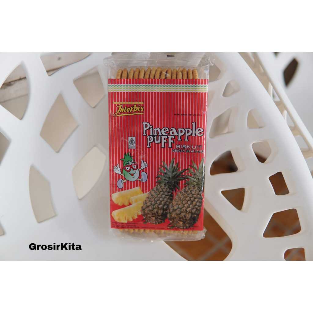 

BISKUIT INTERBIS PINEAPPLE PUFF 275GR