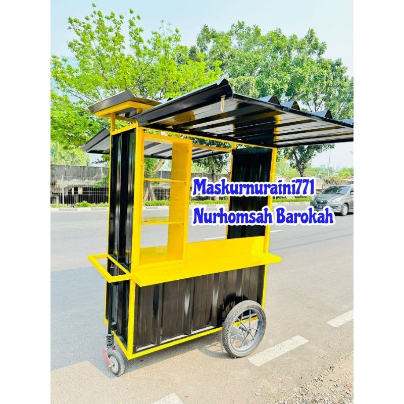 Gerobak kontainer, gerobak semi kontainer