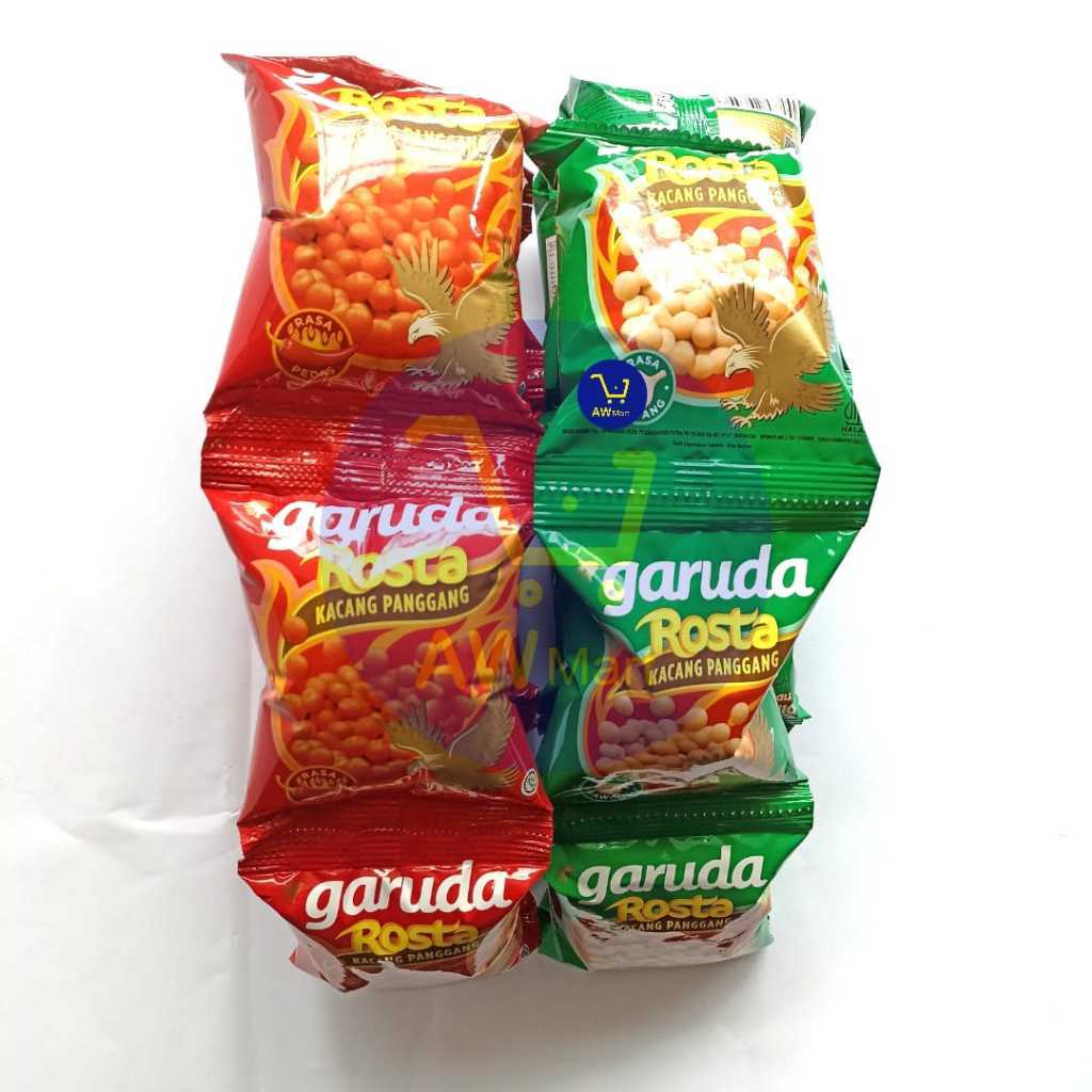 

GARUDA ROSTA kacang panggang 11gr renteng