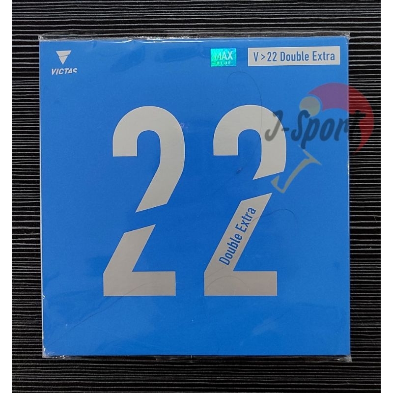 VICTAS V22 DOUBLE EXTRA RUBBER VICTAS V22 DOUBLE EXTRA KARET PINGPONG TENIS MEJA ORIGINAL
