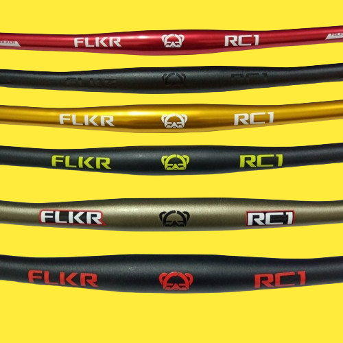 Handlebar Stang Sepeda MTB Folker FLKR RC1 Flat Alloy 800mm Not Rental Ritchey