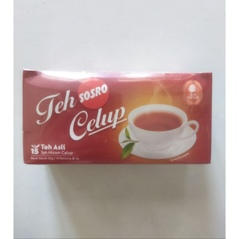 

Teh sosro celup ori 100%