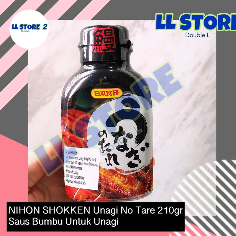 NIHON SHOKKEN Unagi No Tare 210g | Saus Bumbu Untuk Unagi Jepang