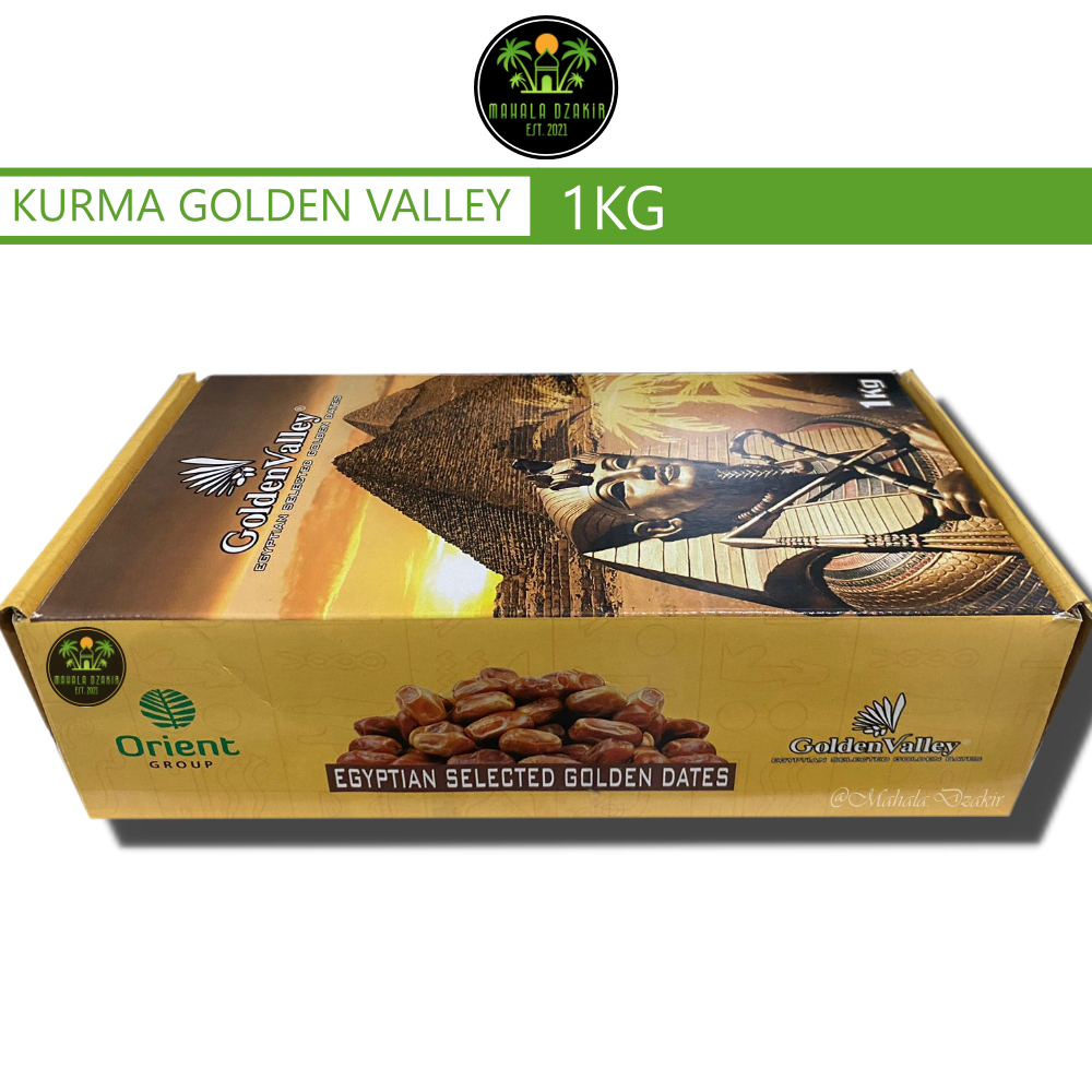 

KURMA GOLDEN VALLEY[1KG]//KURMA MESIR PREMIUM [KEMASAN DUS GOLDEN VALLEY]