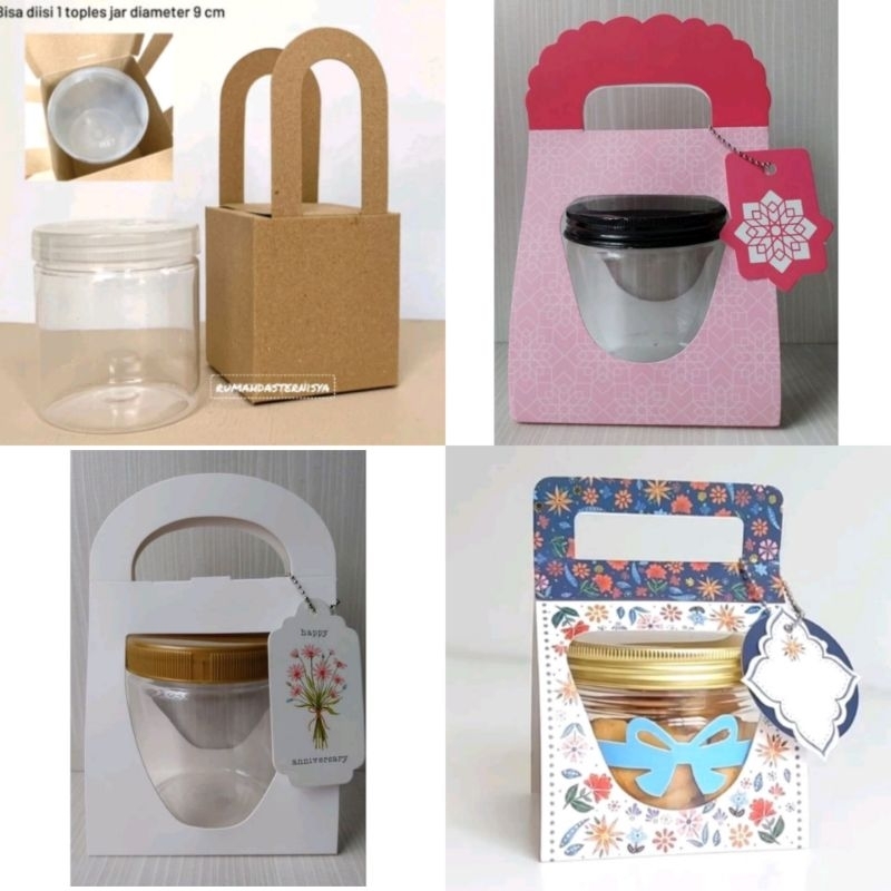 

Box hamper polos|Box Lucu|kotak kado|Bingkisan lebaran|Hampers Idul Fitri|Box Jar Kue kering|HANYA BOX TANPA TOPLES