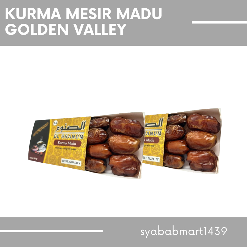 

KURMA MESIR MADU 100 Gram BOX / MESIR MADU / KURMA MESIR PREMIUM / OLEH-OLEH HAJI DAN UMROH