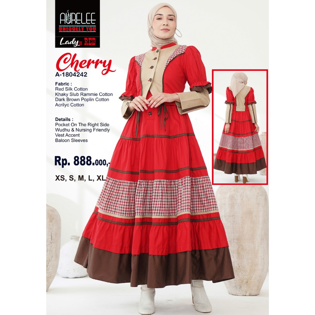GAMIS DRESS A-1804242 AURELEE