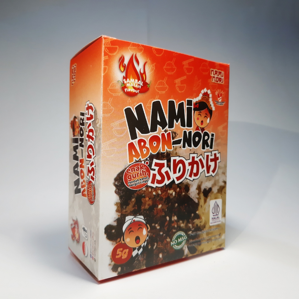 

NAMI ABONORI (Nori Recah bertabur Wijen) SAMBAL MATAH 1 Box