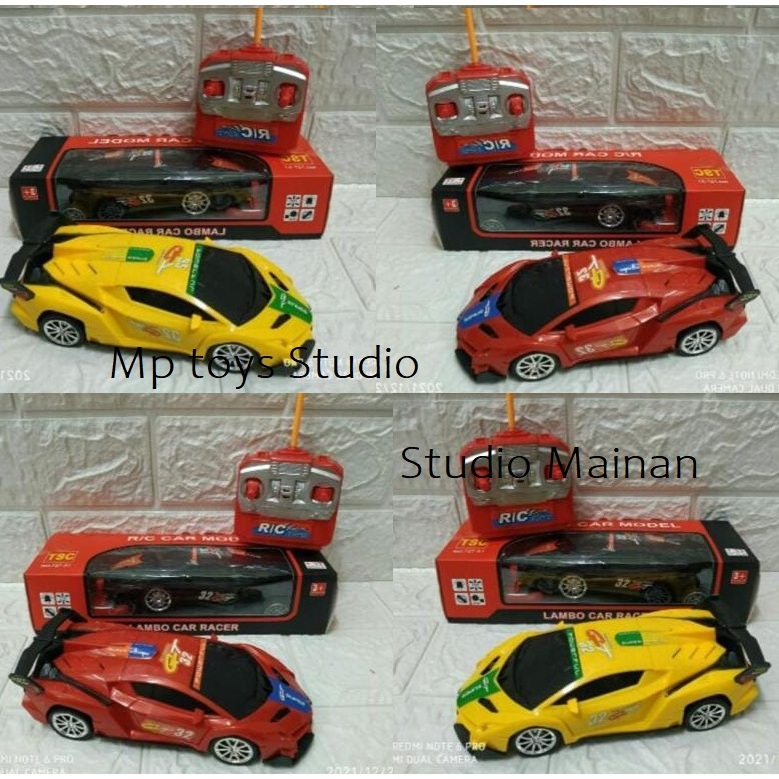 Mainan anak murah mobil remote control rc car super speed roda led mobil balap remot murah rc sport 